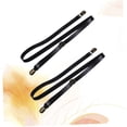 thumbnail image 3 of NICEXMAS 2-Pack Men's Adjustable Black Suspenders for Jeans and Pants, PU Material, Practical Daily Wear Accessory, 3 of 5