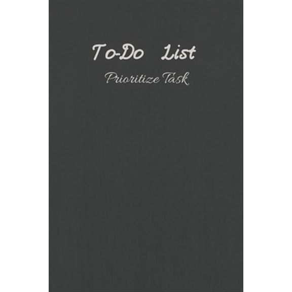 To-Do List Prioritize Task: Personal and Business Activities with Level of Importance, Things to Accomplish, Easy Glance, 6x9 inch, Cream Paper (Daily To-Do List) (Paperback)