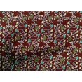 thumbnail image 4 of oneOone Cotton Cambric Fabric Leaves & Floral Block Decor Fabric Printed BTY 56 Inch Wide, 4 of 4