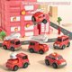 thumbnail image 4 of Camión de juguete TEMI para niños de 3 a 5 años con 7 coches eléctricos de fricción, 4 of 5