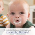 thumbnail image 2 of Chicco PhysioForma® Luxe One-Piece Silicone Pacifier, 0-6m, 4pk – Multipack - Multi-Pack, New, 2 of 10