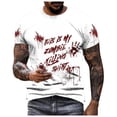 thumbnail image 1 of COM1950s Shorts pour Hommes, Chemises pour Hommes, Mode Décontractée Impression Lettres Sports Manches Courtes Col Rond Blouses Chemises T-Shirt, Chemises Décontractées pour Hommes, T-Shirts pour Hommes, Shorts Courts pour Hommes, 1 of 4