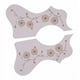 thumbnail image 4 of 1pc 41 "Guitarra Acústica Pick Guard Flower Anti-scratch Parts Mano Izquierda - 1 Blanco CUTICAT Placa decorativa antiarañazos, 4 of 8
