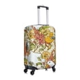 thumbnail image 3 of Naloa Ducks and Flowers Elastic Suitcase Protector, Travel Suitcase Protector Cover Fits 18-32in Suitcase - Small, 3 of 9