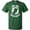 Green, variant on Inktastic Pow Mia White T-Shirt