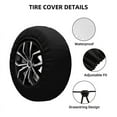 Ready To Race Spare Wheel Tire Cover for Land Cruiser Prado Racing