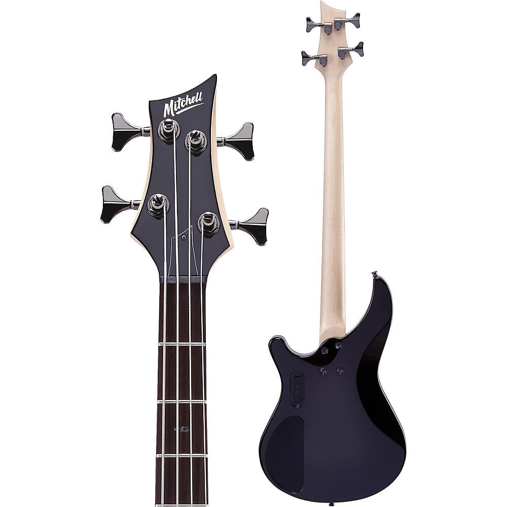 Mitchell MB200 Modern Rock Bass With Active EQ Black