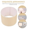 thumbnail image 2 of HEALEEP Cloth Lampshade for Home Beige Shade Ornament Multipurpose Decor Easy Install 12.5x15.7in, 2 of 8