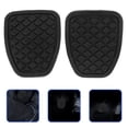 thumbnail image 3 of DECORNIJIA Pedal Covers Black Rubber 2Pack 2.63X2.28X0.24In, 3 of 4