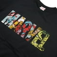 thumbnail image 3 of Marvel Mens Comic Strip Logo T-Shirt, 3 of 4