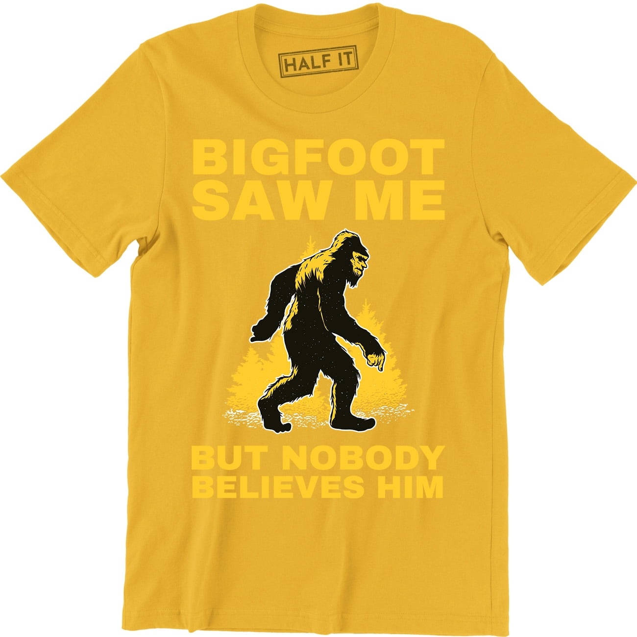 bigfoot halloween shirt
