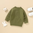 thumbnail image 6 of KAUOD Baby Boys Girls Easter Knit Sweater Cute Bunny Crewneck Pullover Sweater Long Sleeve Sweatshirt Fall Clothes, 6 of 9
