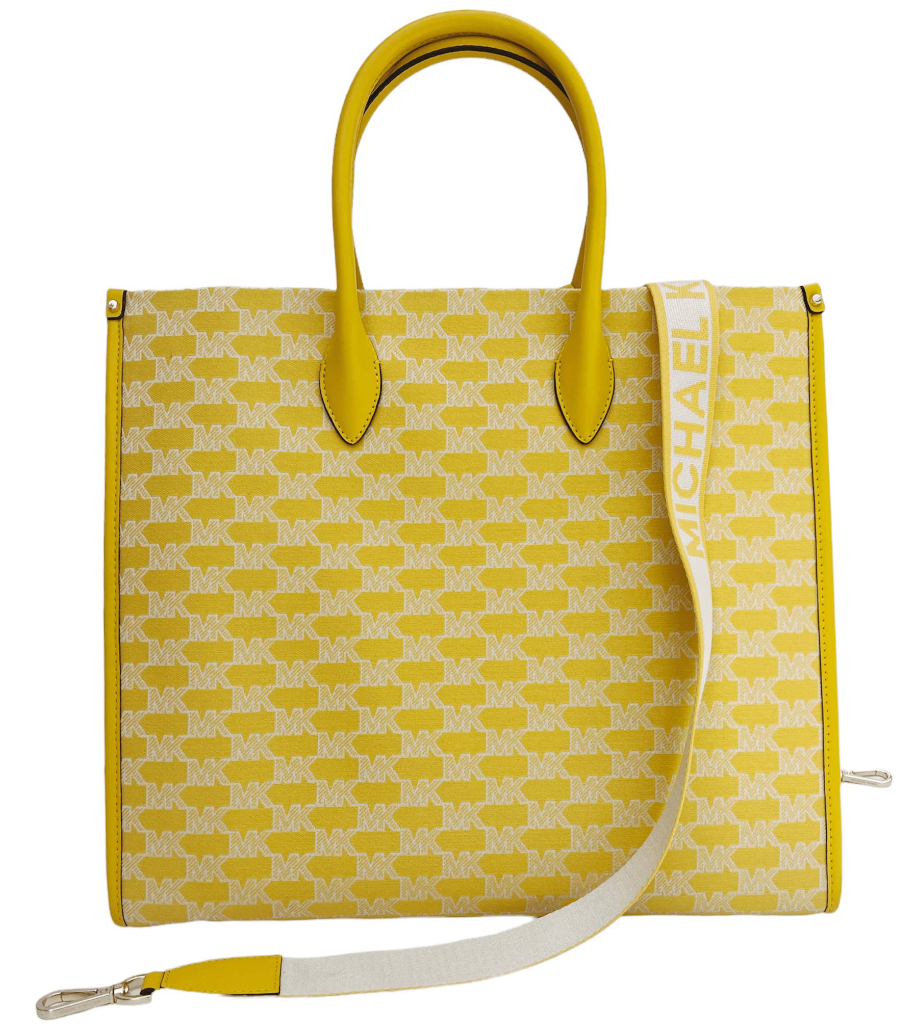 Michael Kors MK Mirella Small Shopper Top Zip Handbag  Crossbody Bag  Yellow - $179 (55% Off Retail) New With Tags - From Kash