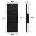thumbnail image 5 of Luxrite Up Down LED Bubble Glass Outdoor Wall Light, 17", 3CCT 3000K-5000K, IP65, 12W, ETL 2-Pack, 5 of 7
