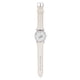 thumbnail image 3 of Reloj de cuarzo con correa de cuero PU a la moda, relojes de pulsera analógicos para mujer, color blanco, 3 of 14