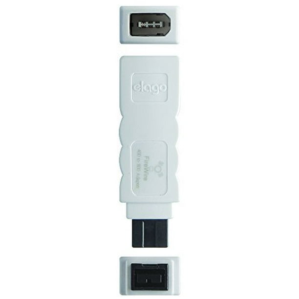 FireWire to 800 (White) for Mac Pro, MacBook Pro, Mac Mini, iMac and All Other - Walmart.com