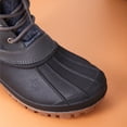 thumbnail image 2 of Pennysue Women's Waterproof Snow Booties Black Warm Mid-Tube Winter Boots Size 8, 2 of 5