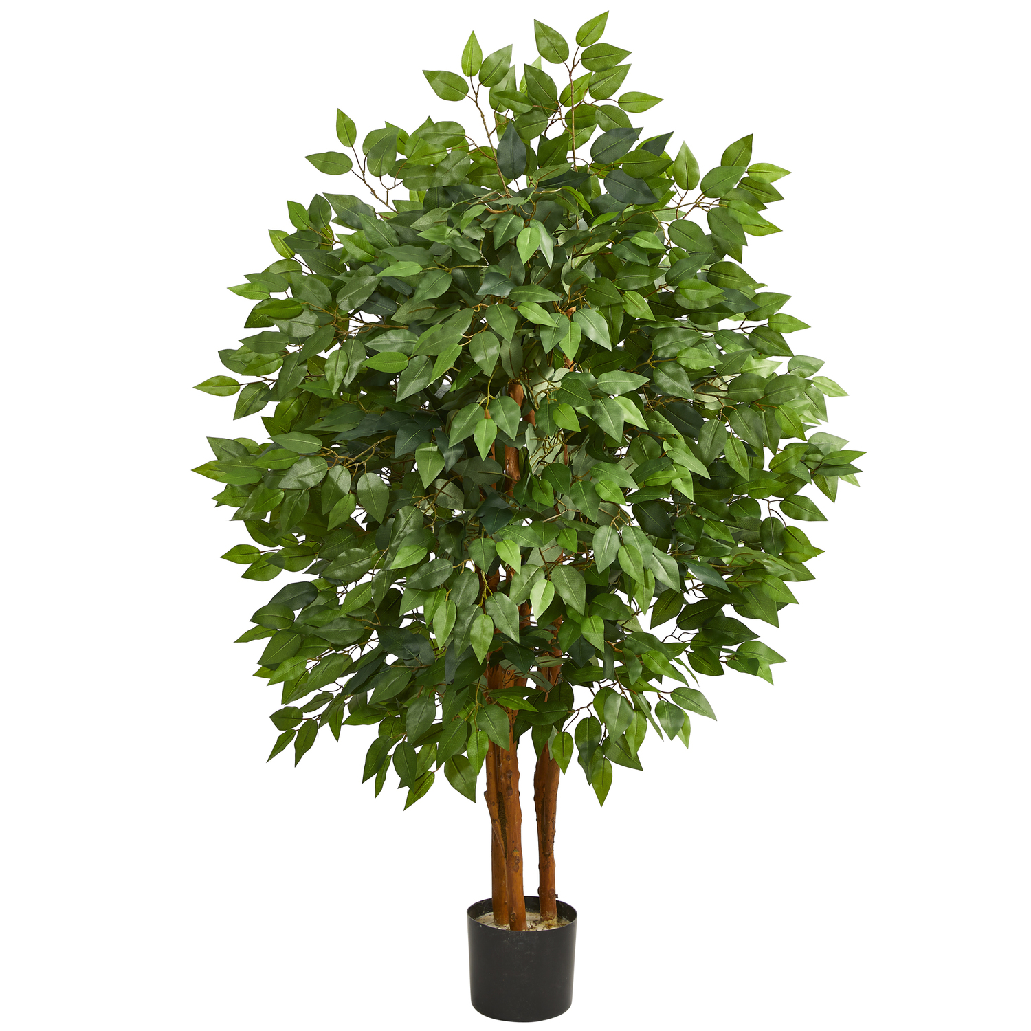 4 Super Deluxe Artificial Ficus Tree