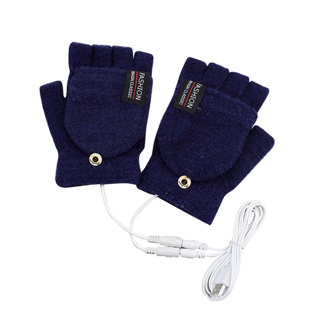 Guantes eléctricos USB Guantes de invierno portátiles cómodos para esquiar Montar a caballo Senderismo Hugtrwg Para estrenar