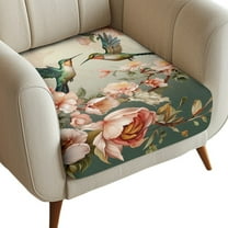 ZUXONGSY Hummingbird Couch Cushion Covers Floral Sofa Seat Cushion Slipcovers Size S Dustproof Furniture Protection Cover Individual Sofa Cushion Cover Gifts for Friends