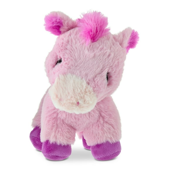 Small Horse Plush, Purple, 8.5", Valentine's Day by Way To Celebrate