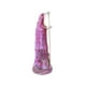 thumbnail image 4 of Santa Muerte Transparente Rosa 15 cm, 4 of 5