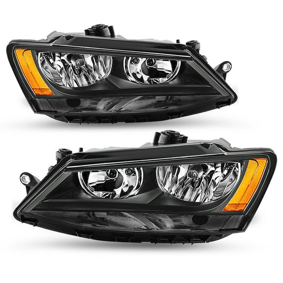 For 2011-2018 Volkswagen Jetta Headlights Headlamps Factory Halogen LH RH 11-18