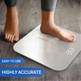 thumbnail image 4 of INEVIFIT Bathroom Scale, Highly Accurate Digital Bathroom Body Scale, Precisely Measures Weight up to 400 lbs - Silver, 4 of 6