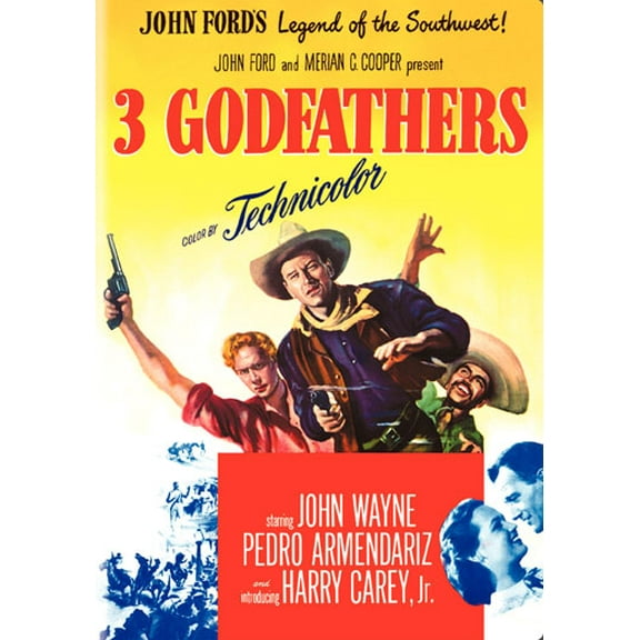 Pre-Owned 3 Godfathers [Commemorative Packaging] (DVD 0012569798595) directed by John Ford