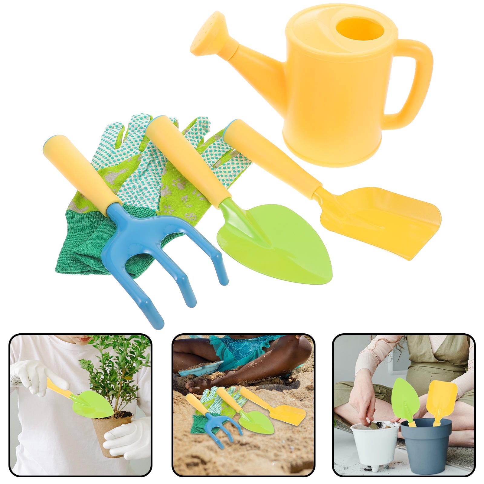 VERDANVERSE Garden Hand Trowel Tool Set for Digging and Planting Multi-Purpose Gardening Hand Tool