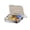 Yanyuhui-7, variant on Large Capacity Pills Organizers 7 Day Sealed and Moisture Resistant Portable Box PC Silicone Materials Safe Healthy Storage