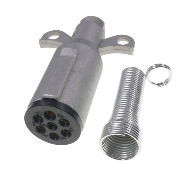 Metal Plug Semi Trailer Light Connector Rou Split Pin Receptacle