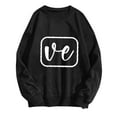 thumbnail image 4 of guisaled Couples Sweatshirts Matching Girlfriend Boyfriend Cute Valentines Day s Couple Anniversary Comfort Crewneck Sweatshirt Valentine'S Day s, 4 of 5