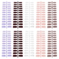 thumbnail image 1 of Uñas postizas de cobertura total con prensa en forma de ataúd para mujeres y niñas, 10 tamaños, 240 piezas 1073, 1 of 5