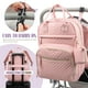 thumbnail image 5 of Mochila para pañales Tuwubi Baby Essentials impermeable rosa, 5 of 6