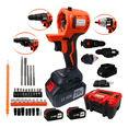 thumbnail image 1 of Kit Multiherramienta 3 En 1 Inalámbrico Taladro Llave De Impacto Rotomartillo Con 2 Baterías 20V Found Cargador Rápido Diseño Compacto Ergonómico Potente Velocidad Variable Para Profesionales, 1 of 5