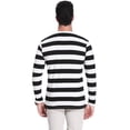 thumbnail image 5 of Purcoar Fashion Men's Casual Striped T-Shirt, 5 of 7