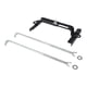 thumbnail image 1 of Generic Car Battary Hold Down Mount Bracket Juego de de batería Ajustable Fácil de Instalar Accesorio Resistente para SUV, 1 of 9