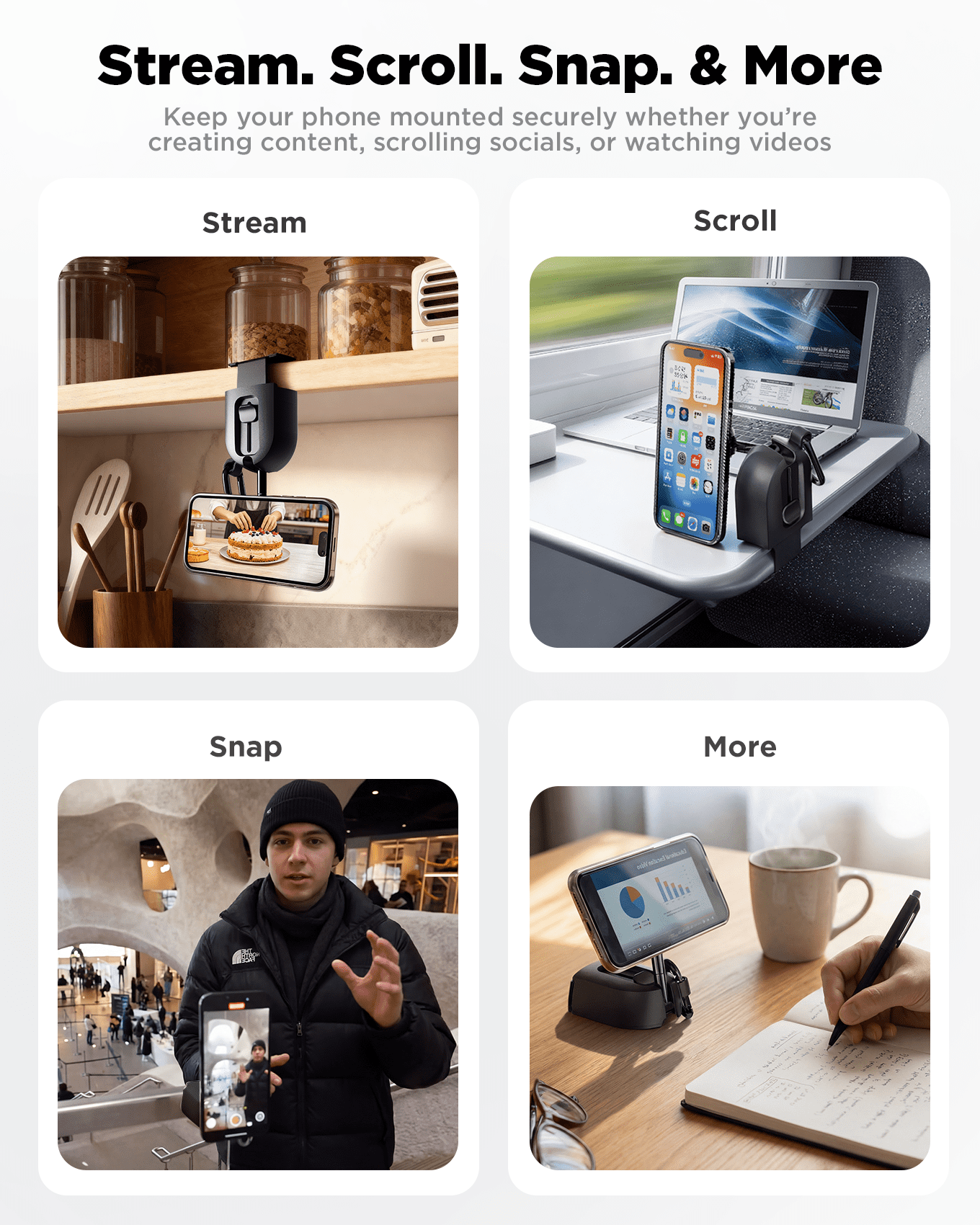 iOttie Velox Pro Qi2.2 MagSafe Compatible Dash & Windshield Mount