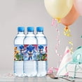 thumbnail image 5 of Pegatinas de Sonic the Hedgehog para fiestas, suministros para fiestas de cumpleaños, pegatinas para botellas, pegatinas para vasos de jugo, decoraciones para fiestas de baby shower, 5 of 5