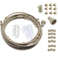 thumbnail image 3 of Kit de enfriamiento de niebla de rociador de agua para patio Misters Adaptador de latón Enfriador Línea de nebulización Kit de sistema de enfriamiento Beige 6m 45Piezas Macarena Línea de nebulización de ventilador, 3 of 8