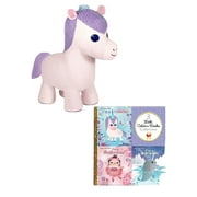 Kohl's Mallory Loehr Unicorn 12" & Golden Book Bundle Plush Stuffed Animal New