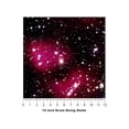 thumbnail image 4 of Rwraps Space Red Starfield Matte Vinyl Film Wrap 59in x 30ft Vinyl Vehicle Car Film Sheet Roll, 4 of 9