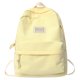 thumbnail image 1 of Oxford College Students Bag Mochila de mujer sólida de moda de gran capacidad (amarillo), 1 of 5