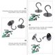 thumbnail image 3 of Ganchos de techo para colgar plantas, 2 ganchos de acero inoxidable para cestas de plantas, farolillos de pared, perchas, macetas, soporte con tornillos para, negro Sincero Hogar, 3 of 7