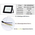 thumbnail image 3 of Foco exterior LED 10W Reflector de aplique IP66 Iluminación de jardín impermeable Blanco cálido 10W, 3 of 5