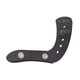 thumbnail image 5 of Reposapiés ergonómico portátil para guitarra eléctrica con forro grueso para mayor comodidad al tocar. negro, 5 of 9