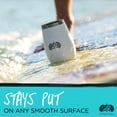 thumbnail image 4 of Toadfish Non-tipping 10oz Double Wall Insulated Stainless Steel Stemless Travel Wine Tumbler w/Easy Slide Lid - White, 4 of 4