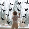 thumbnail image 5 of 9 piezas de gran tamaño anticolisión ventana se aferra pájaro forma ventana pegatina alerta pájaro ventana calcomanías para prevenir personas oso de fresa  Hogar, 5 of 5