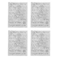 thumbnail image 4 of ANGGREK Stamps For Crafts,Transparent Stamps,4PCS Clear Stamps Clear Imprint Paste Repeatedly DIY TPR Letter Decorative Stamps For Card Making DIY Scrapbooking, 4 of 8